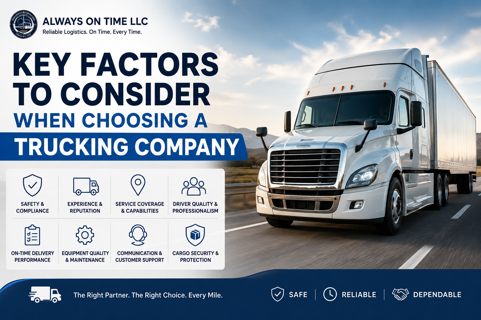 Always On Time Llc fleet